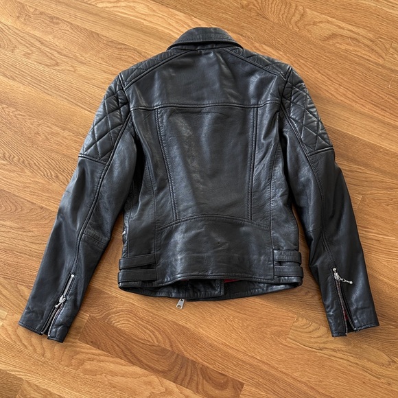 All Saints Armstead Biker Jacket - Picture 4 of 5
